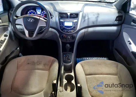 2012 Hyundai Accent Gls z USA, uszkodzony, nr VIN KMHCT4AE0CU046152